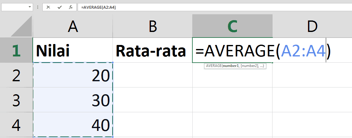 Tutorial rumus excel