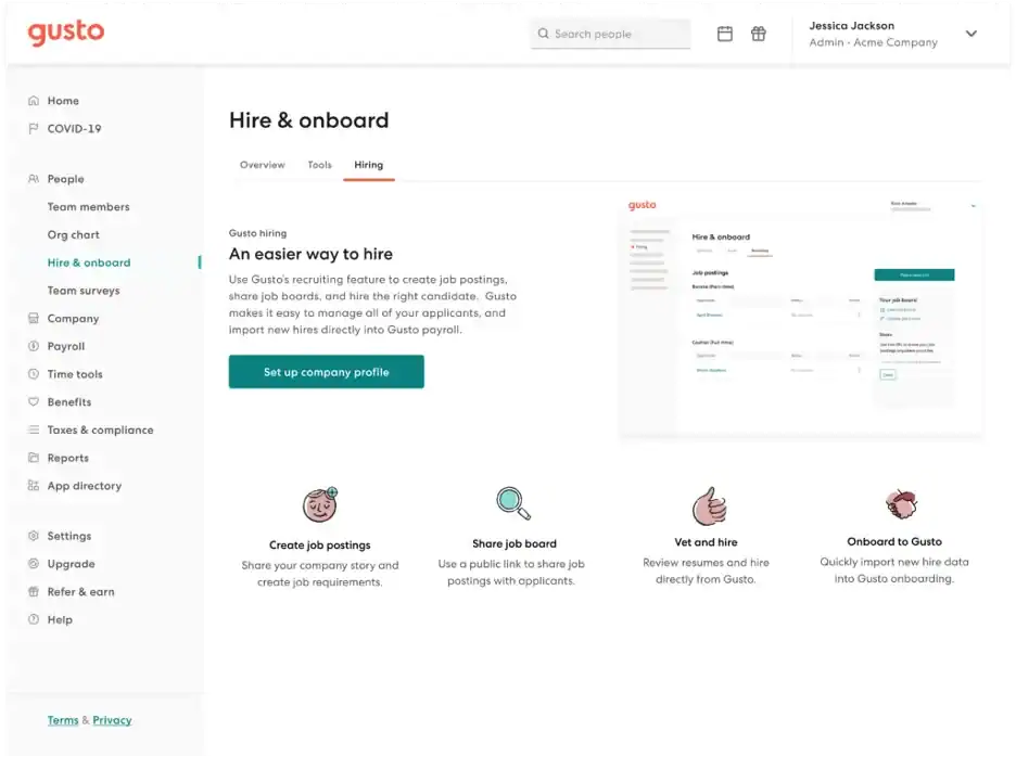gusto onboarding aplikasi hrd berbasis web