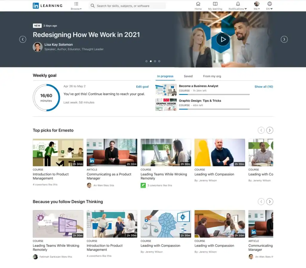 LinkedIn Learning for Business