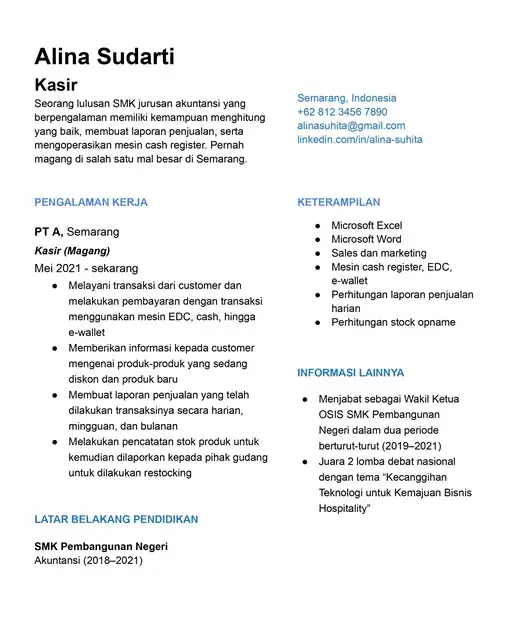 Perbedaan cv dan portofolio
