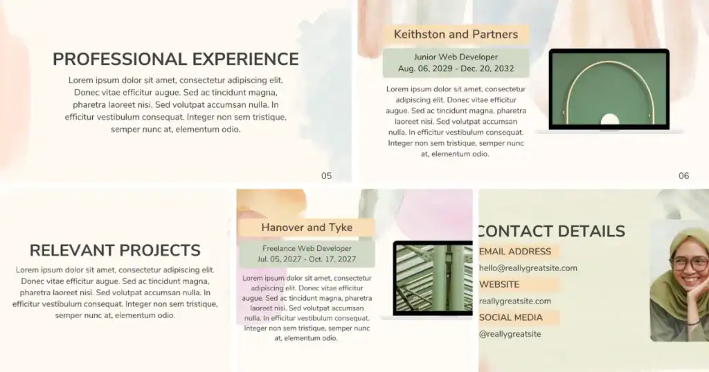 Perbedaan cv dan portofolio