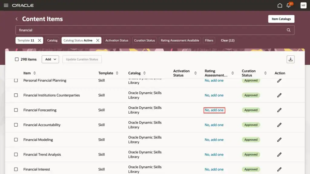 Oracle HCM Cloud assessment